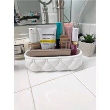 UltraMint Pastel Pembe Makyaj Organizeri, Şık ve Kullanışlı Saklama Çözümü