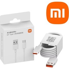 Day Xiaomi 6A Type-C Kablo Turbo Şarj 120W 67W 33W Hızlı Şarj Kablosu Mi 15 14 13 12 10 Pro Lite 10S Redmi Note 15 14 Pro