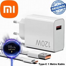 Day Xiaomi 120W 6A Kablolu 1m Turbo Hızlı Şarj Cihazı Redmi Note 11 11S Xiaomi 11T Mi 11 Ultra 12S Ultra 12 Lite 12 12X 11 Literedmi Note 11 Pro Poco F4 Poco X4 Gt F4 Pro Poco M4 Pro