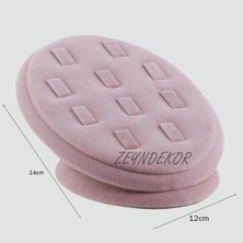 UltraMint Şık Oval Yüzüklük, Renkli ve Zarif Takı Saklama Çözümü