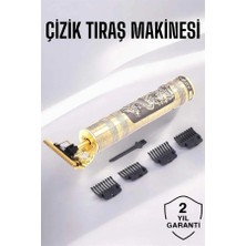 Epilons Profesyonel Sıfır Sinek Kaydı Çelik Tıraş Makinesi