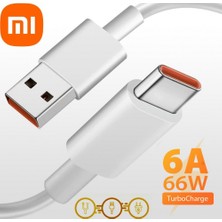 Day Xiaomi Kablosu 66W 1 Metre Type-C USB 6A Turbo Şarj ve Data Kablo Mi 15 Ultra 13 14T Pro Redmi Note 13 14 Pro+ Poco F7 Ultra F6 Pro
