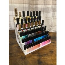 UltraMint Pratik ve Şık Oje Düzenleme Standı, Büyük Boy Organizer ile Kolay Erişim