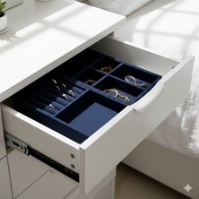 UltraMint Premium Süet Takı ve Aksesuar Çekmece Düzenleyici Organizatör