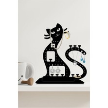 UltraMint Sevimli Kedi Temalı Takı Küpe Standı, Şık ve Pratik Dekorasyon Aksesuarı