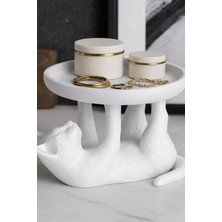 UltraMint Şık Dekoratif Kedi ve Takı Standı, Masa Üstü Organizeri