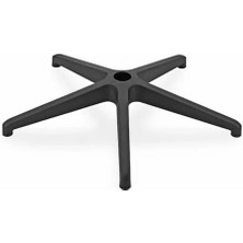 Kayaofis Siyah Pramit Konik Yıldız Ayak