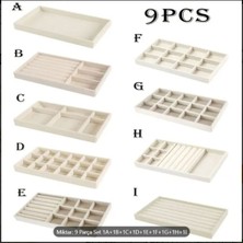 UltraMint Bej Renk 12 Bölmeli F Tablası Organizer Düzenleyici, Pratik Kullanım Sağlar