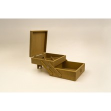 UltraMint El Işçiliği Makyaj ve Dikiş Kutusu, Boyamaya Uygun, Şık ve Kullanışlı