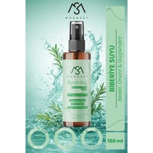 Moonset Biberiye Suyu Özlü Saç Toniği - Doğal Vegan İçerik, Saç köklerini güçlendiren Bitkisel Bakım, Tüm Saç Tipleri İçin Uygun 150 ml