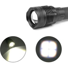 Vice Avm Alüminyum Şarjlı Zoom'lu El Feneri F-6055 TG-V 0776