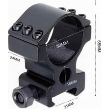Vice Avm 30Mm/21Mm Lazer Fener Bağlama Aparatı TG-V 0743