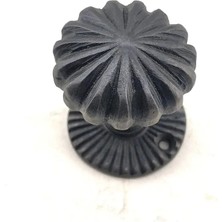 Kanonik Education Antika Tarz Dekoratif Pirinç Açarlı Kapı Babası - 50mm, Oksit