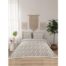 Calantha Home Collection Calantha Lotus  3 Parça Krem  Pike Takımı  240 x 260 cm