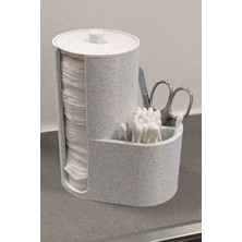 UltraMint Pamukluk ve Makyaj Pamuğu Düzenleyici, Şık Banyo ve Makyaj Organizeri