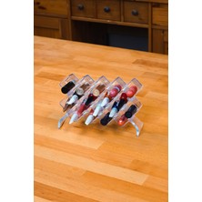 UltraMint 18 Bölmeli Şeffaf Ruj ve Oje Saklama Kutusu, Makyaj Organizeri