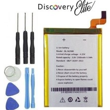 AXYA General Mobile Discovery E7 Elite Pil Batarya  BL-N2500 ve Tamir Seti