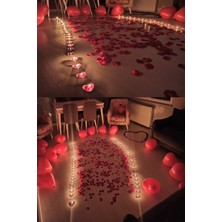 Tinky Winky Kalpli Balon Sevgililer Günü Süs Evlilik Teklifi Malzemesi Yıldönümü Süs Romantik Seti