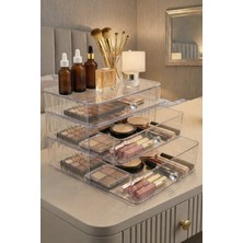 UltraMint Çekmeceli 3 Katlı Masaüstü Makyaj ve Takı Organizeri