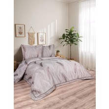 Calantha Home Collection Elsa   3 Parça Kahverengi  Pike Takımı  240 x 260 cm
