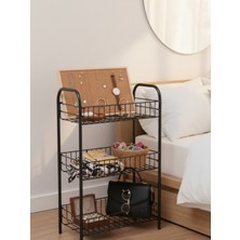 UltraMint Çok Amaçlı Metal Organizer – Makyaj, Kozmetik, Parfüm, Krem ve Takı Için