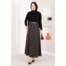 MDS Baklava Desen Scuba Etek Antrasit