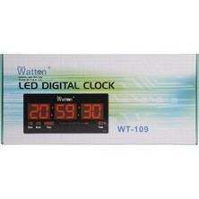 Vice Avm Dijital Duvar ve Masa Saati Wt-109 TG-V 1282