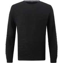 Paul & Shark Erkek Marka Logolu Uzun Kollu Rahat Lacivert Sweatshirt 25411519-013