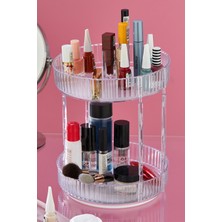 UltraMint 360 Derece Dönebilen Çok Katlı Makyaj Organizeri, Pratik ve Şık Depolama