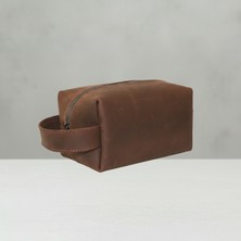 UltraMint El Yapımı Hakiki Deri Erkek Çantası, Vintage Stilde Bakım Dopp Kit