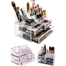 UltraMint Pratik 3 Çekmeceli Makyaj ve Takı Düzenleyici Organizer Set