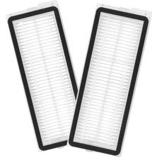 Ropalde Roborock Qrevo L Robot Süpürge Uyumlu 2 Adet Hepa Filtre - Yedek Parça Seti