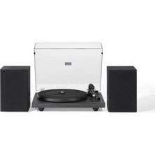 Crosley C62 | Bluetooth Alıcı Hoparlörlü Profesyonel Plak Çalar Pikap Seti