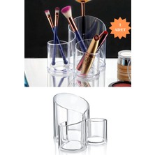 UltraMint Çok Amaçlı Üç Gözlü Triplex Fırça ve Ev Düzenleyici Organizer