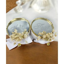 UltraMint Yuvarlak Aynalı Yüzük Yükselticisi, Kişiselleştirilebilir Şık Tasarım