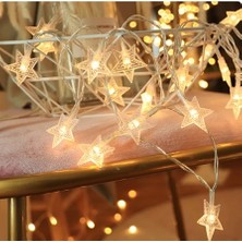 Eco Port Yıldız 5m 28 LED Gün Işığı Yıldız Boyutu:3,5cm Mz-16-16