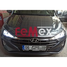 Hyundai Elantra Makyajlı Araçlar Için LED Xenon Far Aydınlatma Ampulu Femex Premio Plus Hb3