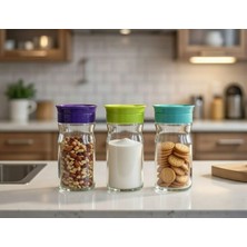 Freshkeeper Sızdırmaz 3'lü Cam Kavanoz Seti