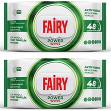 Fairy Yüzey Temizlik Havlusu 100 Lü Beyaz Sabun Kokulu x 2 Adet