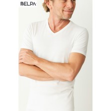 Belpa Ersa Iç Giyim Modal Erkek V Yaka T-Shirt 3'lü