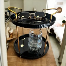 UltraMint Çift Katlı Makyaj ve Kozmetik Takı Düzenleyici Organizer