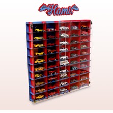 Good Sign Taraftar Serisi Pleksi Kapaklı 1/64 Ölçek 50ARAÇLIK Hotwheels Matchbox Metal Araç Uyumlu  Model Oyuncak Araba Rafı