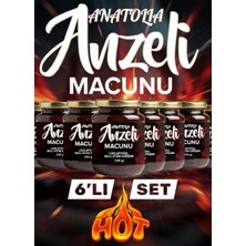 Toros 6 Kavanoz Anzeli Ballı Karışık Bitkisel Macun Güç ve Ginsengli 6 x 245 gr