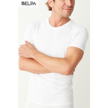 Belpa Ersa Iç Giyim Modal Erkek Sıfır Yaka T-Shirt 3'lü