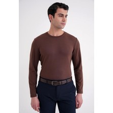 Efor Ts 892 T-Shırt Comfort Kakao Casual