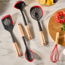 Karaca Atlas 5 Parça Ahşap Saplı Servis Seti