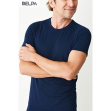 Belpa Ersa Iç Giyim Modal Erkek Sıfır Yaka T-Shirt 3'lü