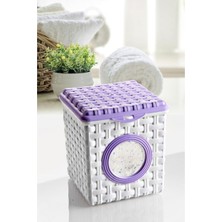 UltraMint Çok Amaçlı Deterjan ve Aksesuar Kutusu, Çamaşır Makinesi Desenli, 15X18CM