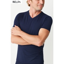 Belpa Ersa Iç Giyim Modal Erkek V Yaka T-Shirt 3'lü