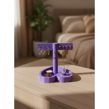 UltraMint Mor Kalp Tasarım Takı Düzenleyici, Şık ve Fonksiyonel Organizer